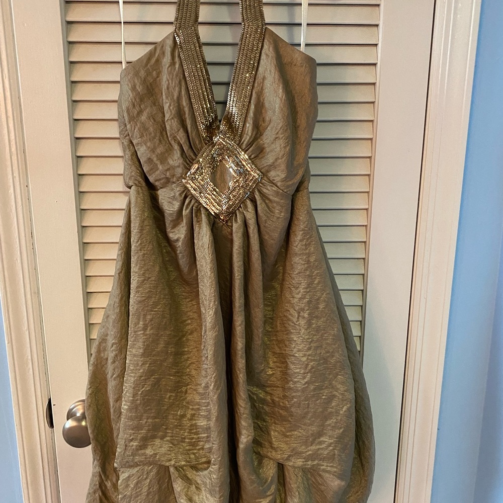 ABS dress gold size 6